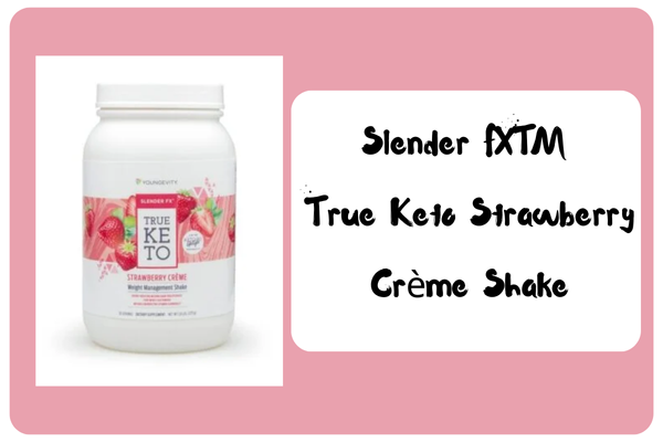 Slender FX™ True Keto Strawberry Crème Shake (1)